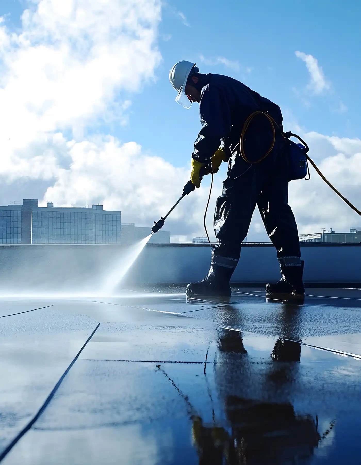 Commercial Roof & Gutter Cleaning